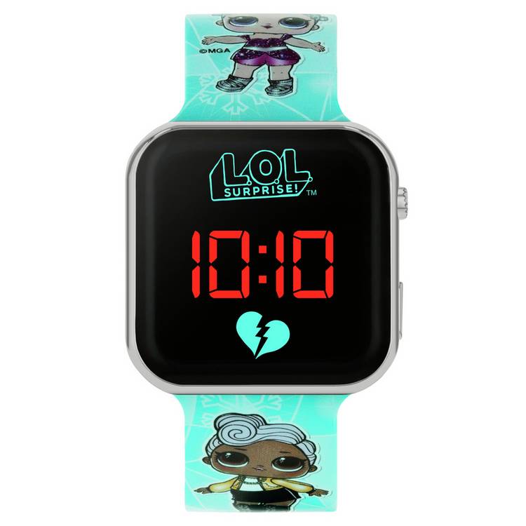 LOL Surprise kids digital watch blue 35mm (British brand)