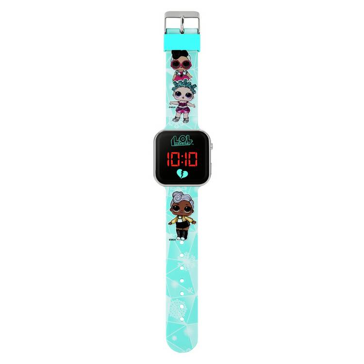 LOL Surprise kids digital watch blue 35mm (British brand)
