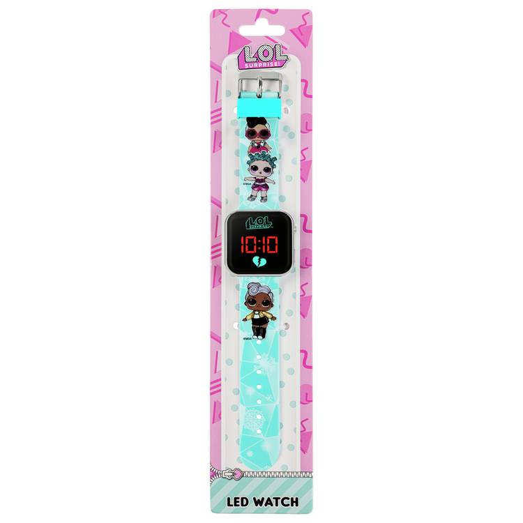 LOL Surprise kids digital watch blue 35mm (British brand)