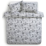 Habitat black white jungle print bedding set single - British product