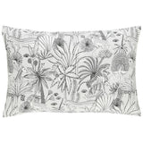 Habitat black white jungle print bedding set single - British product