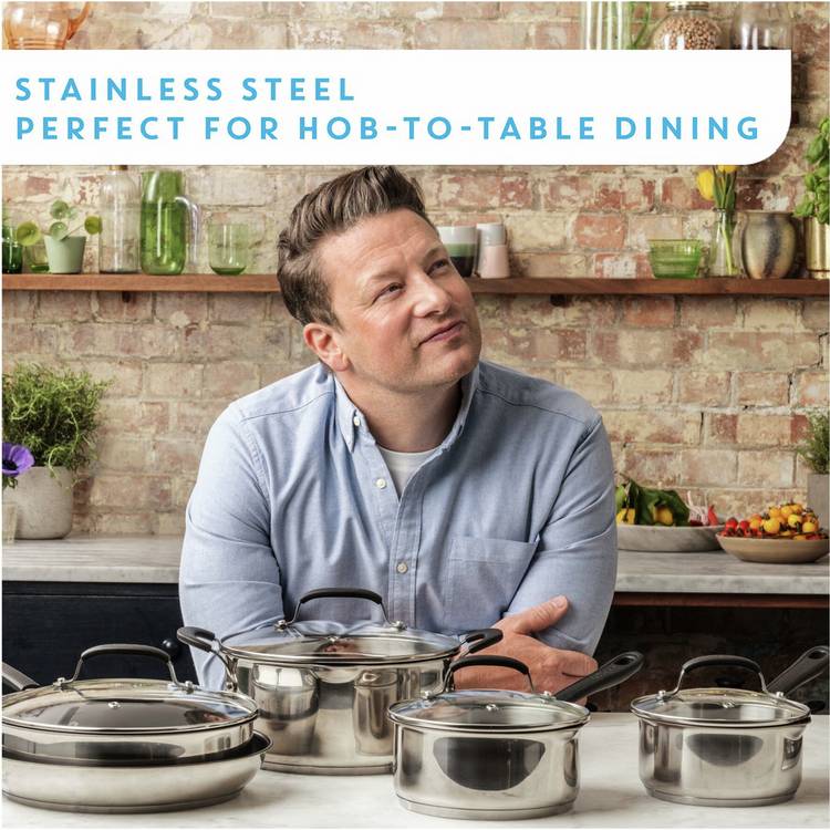 Tefal Jamie Oliver 25cm non-stick saute pan, UK version