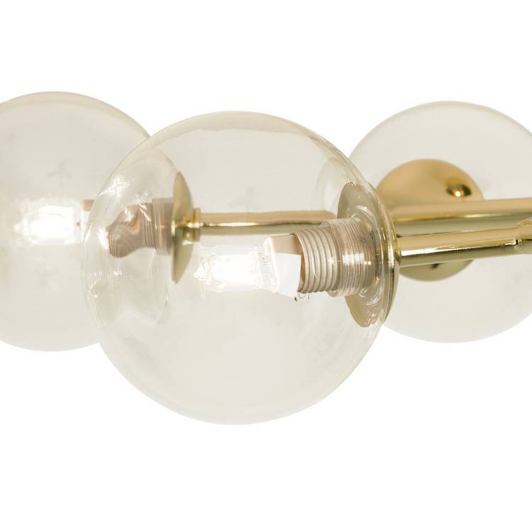 Argos Home Molecular flush ceiling light in brass - British brand