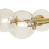 Argos Home Molecular flush ceiling light in brass - British brand