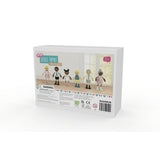 Wooden doll family set with 6 characters, UK version