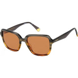 Lunettes de soleil mode Polaroid marron taille 53 (marque britannique)