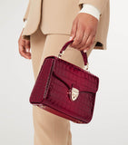 Aspinal of London Mayfair midi top-handle bag, imported from the UK