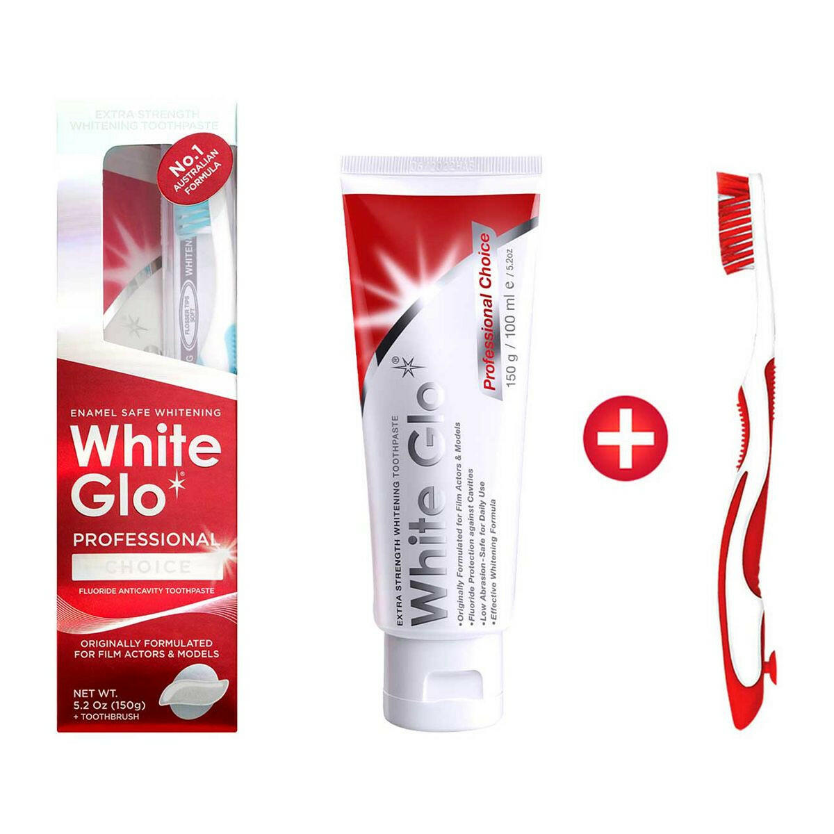 White Glo Professional Choice Whitening Toothpaste 100ml GOODS Boots