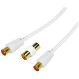 10 metre aerial extension lead white coax cable (British brand)