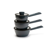 Argos Habitat 3 Piece Non-Stick Saucepan Set (16cm, 18cm, 20cm)- Buy online at McGrocer