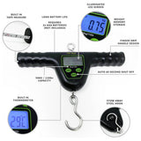 Matt Hayes digital fishing scales 55kg, imported from the UK