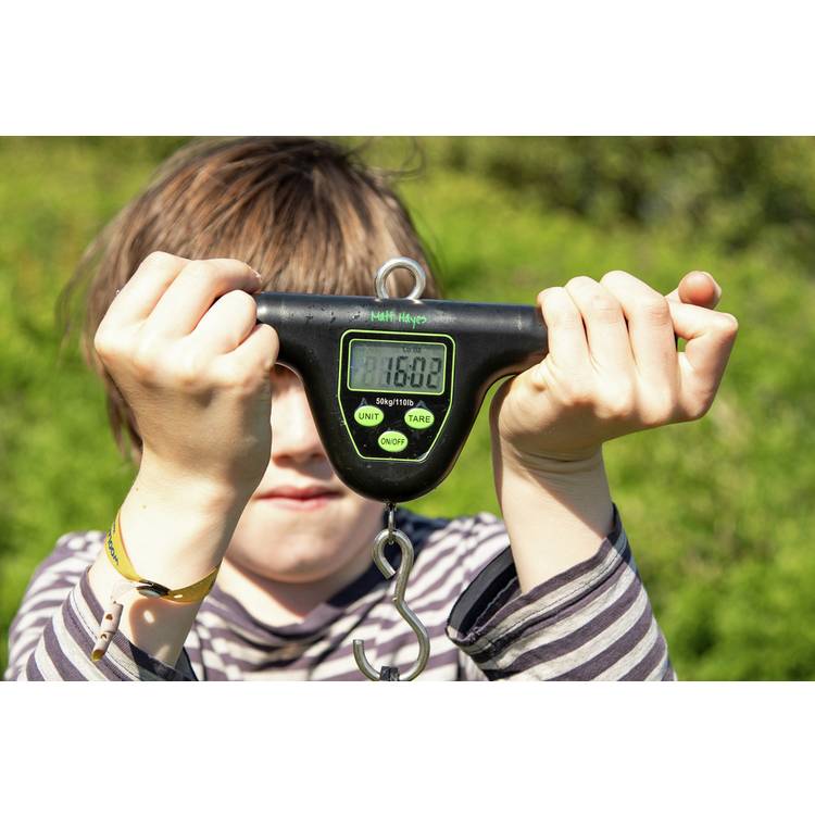 Matt Hayes digital fishing scales 55kg, imported from the UK