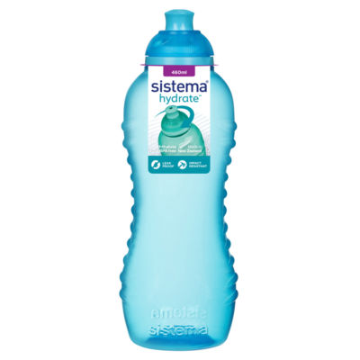 Sistema Twist 'n' Sip Squeeze Sports Water Bottle (British brand)