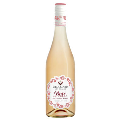 Villa Maria Blush Sauvignon rosé wine 750ml (British brand)