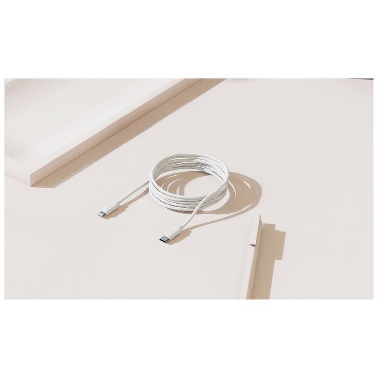 Juice 2m Lightning to USB-C cable white - British product