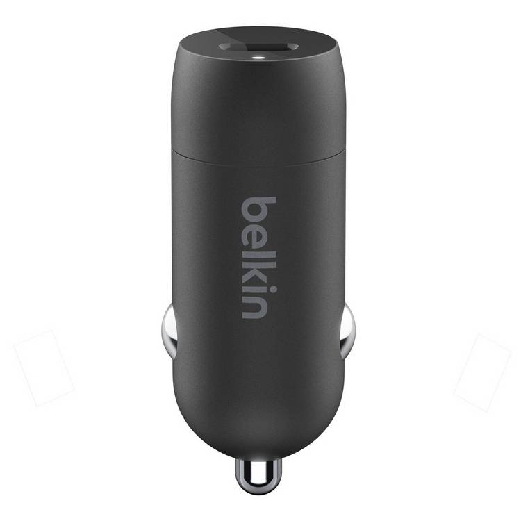 Belkin 20W USB-C Power Delivery car charger - British product