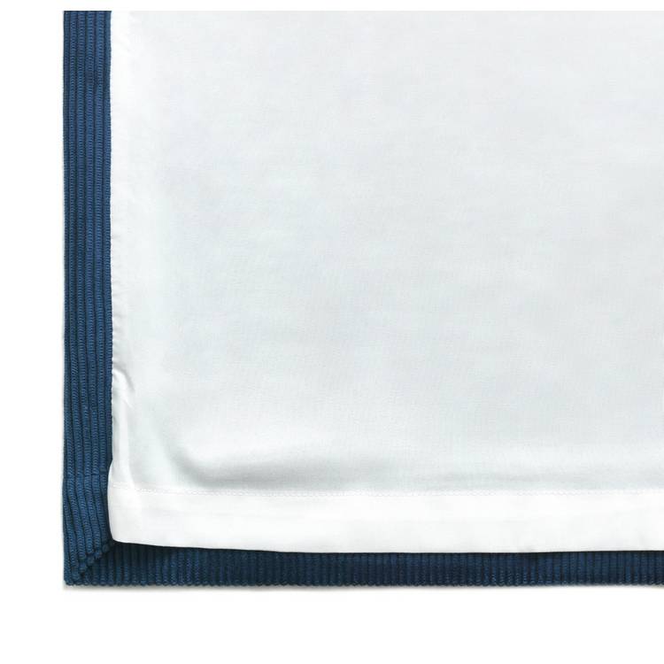 Habitat cord eyelet curtains Navy 117x137cm, imported from the UK