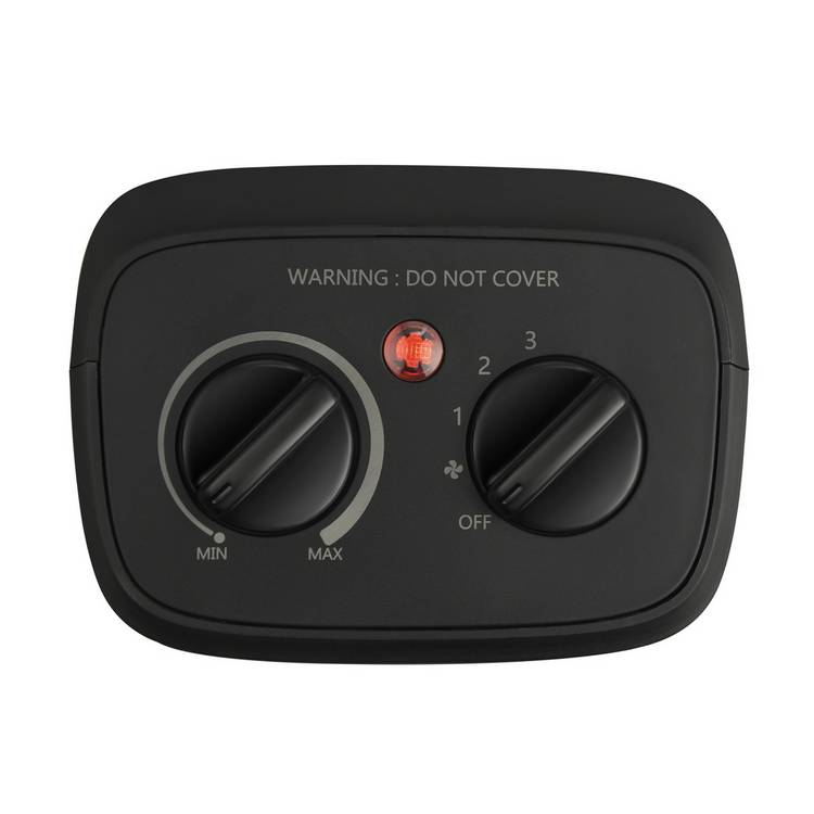 Challenge ceramic fan heater 2kW compact, UK version