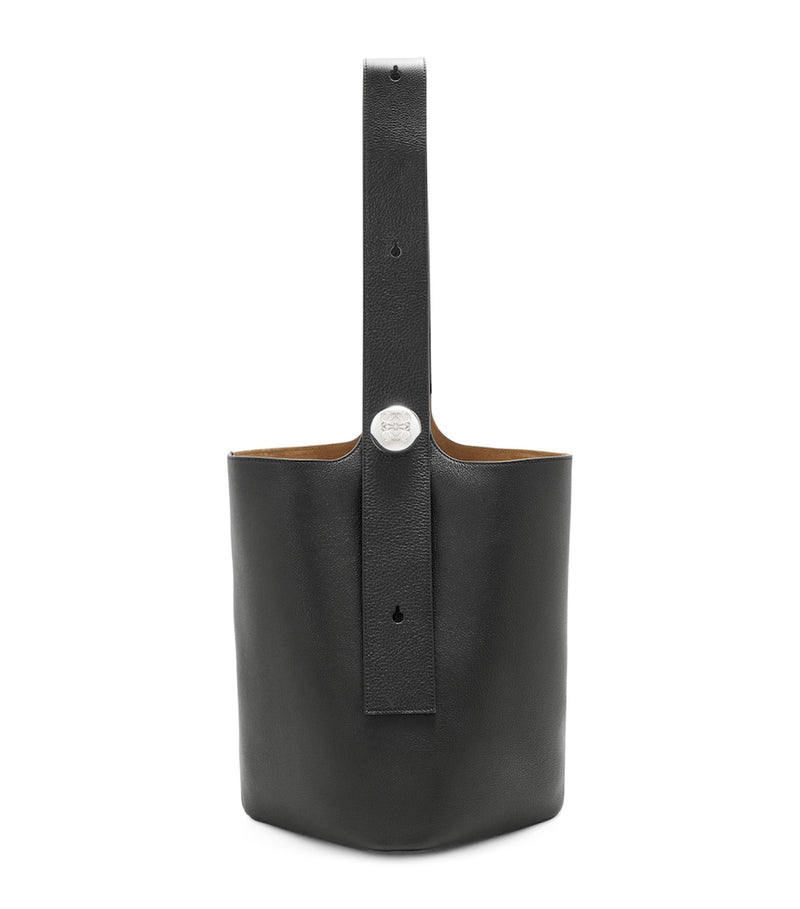 LOEWE Large Leather Pebble Bucket Bag H33cm (British brand)