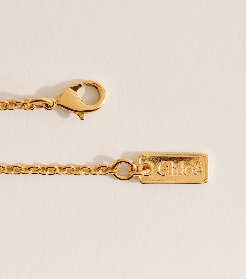 Chloé Bouquet choker necklace gold tone, imported from the UK