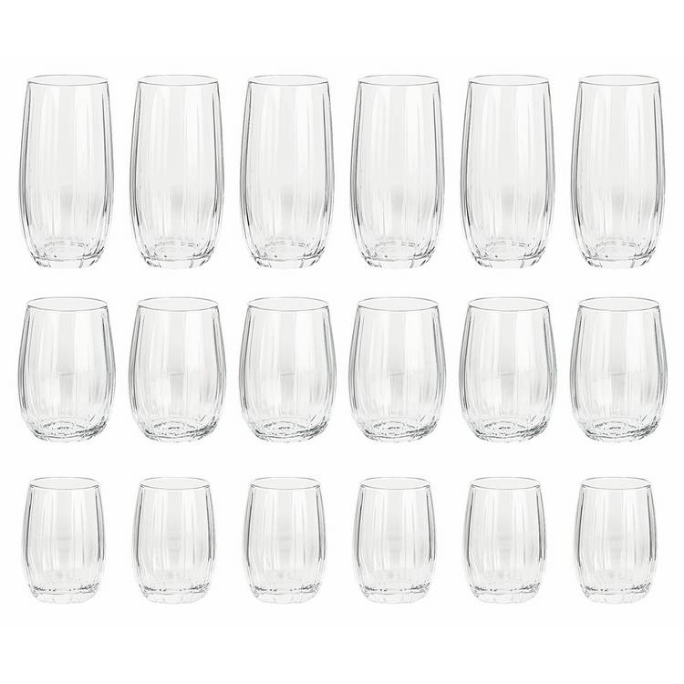 Argos Home 18-piece glass set (British brand)