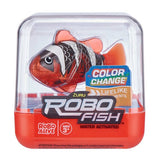 Zuru robotic fish toy swimming underwater, UK version