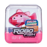 Zuru robotic fish toy swimming underwater, UK version