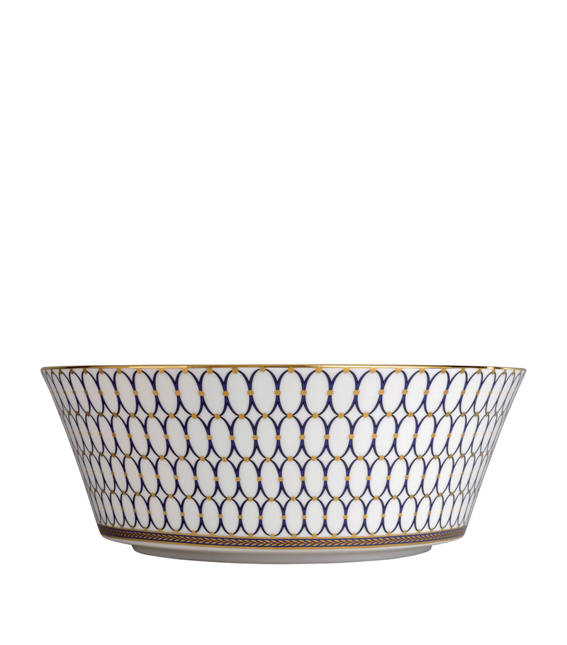Wedgwood Renaissance Gold serving bowl 25cm (British brand)