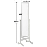 Argos Home grey cheval mirror 146x41cm - British product