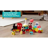 LEGO DUPLO Disney Mickey and Minnie birthday train set 22 pieces - British product