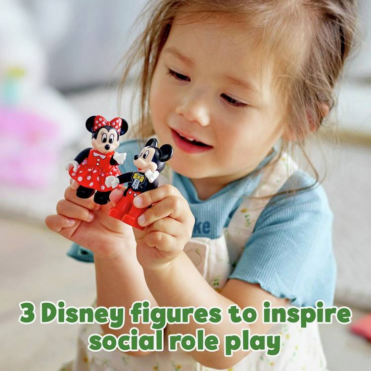 LEGO DUPLO Disney Mickey and Minnie birthday train set 22 pieces - British product