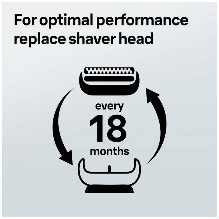 Braun Series 8 shaver head replacement 83M, UK version