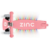 Zinc T-Motion light up scooter in pink (British brand)