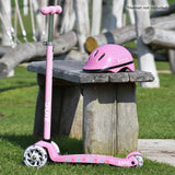 Zinc T-Motion light up scooter in pink (British brand)
