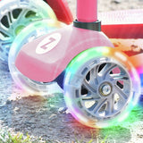 Zinc T-Motion light up scooter in pink (British brand)