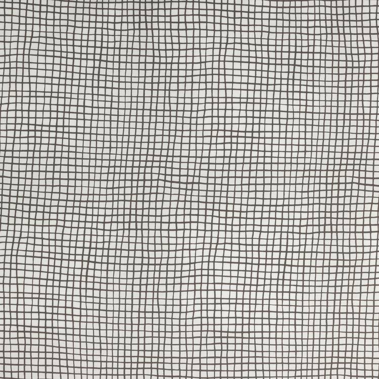 Habitat white black check pillowcase pair (British brand)