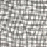 Habitat white black check pillowcase pair (British brand)