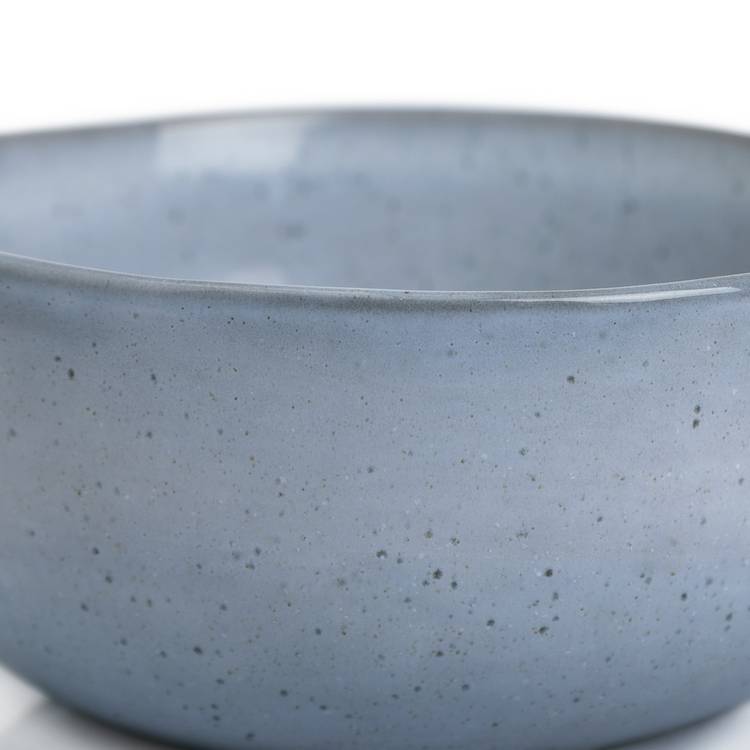 Habitat blue stoneware dinner set 12 piece, UK version
