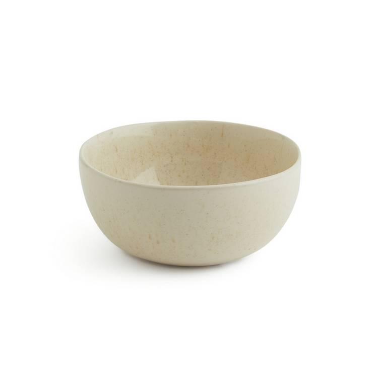 Habitat Evora stoneware dinner set 12 piece natural - British product