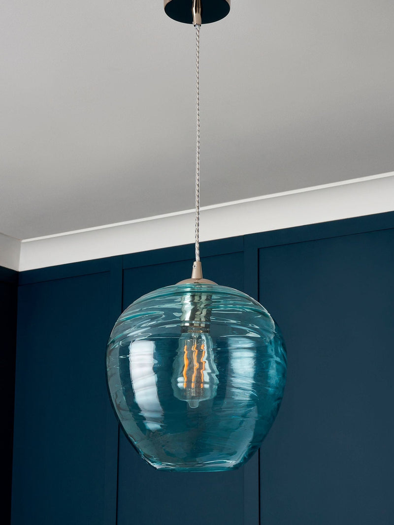 BHS Black Sarno pendant ceiling light - British product