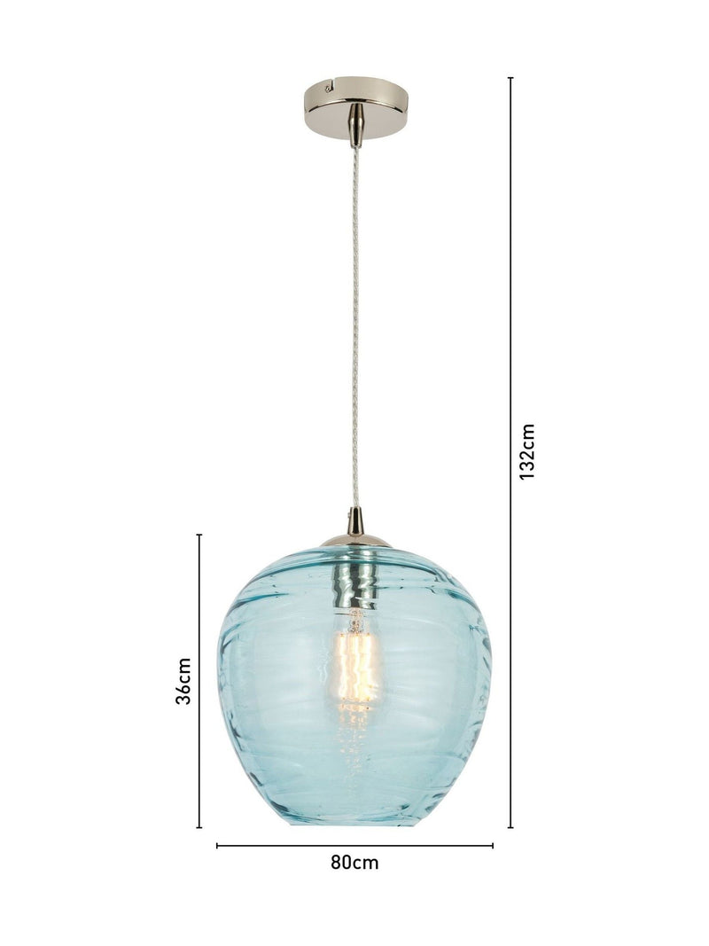 BHS Black Sarno pendant ceiling light - British product