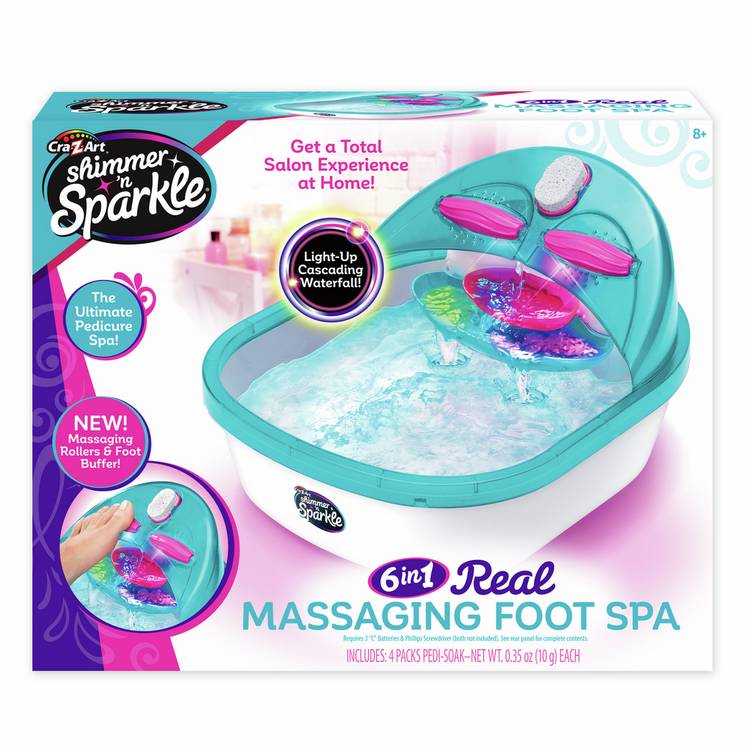 Shimmer N Sparkle 6 in 1 Foot Spa toy, UK version