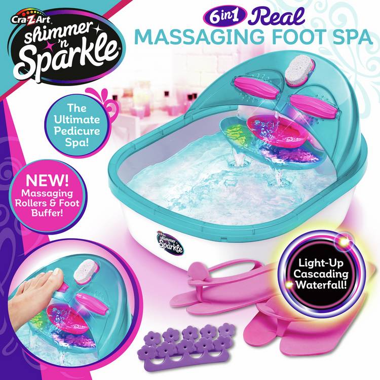 Shimmer N Sparkle 6 in 1 Foot Spa toy, UK version