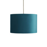 Habitat blue velvet lampshade 30cm (British brand)
