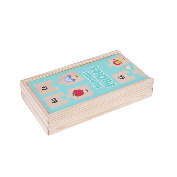 Chad Valley alphabet wooden puzzle (British brand)