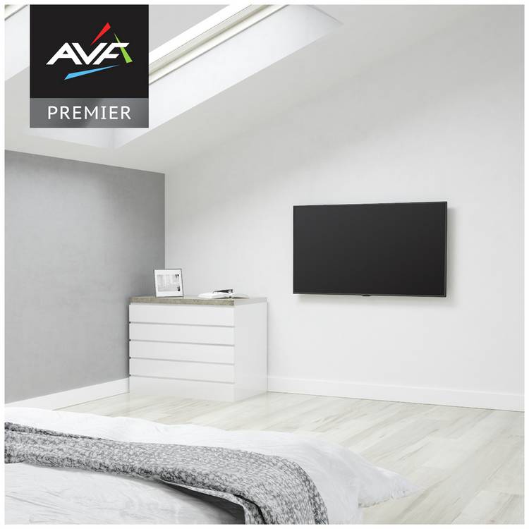 AVF flat to wall TV bracket for 43 inch TVs (British brand)