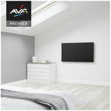 AVF flat to wall TV bracket for 43 inch TVs (British brand)