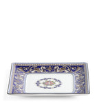 Wedgwood Florentine Marine square tray 14cm fine bone china - British product