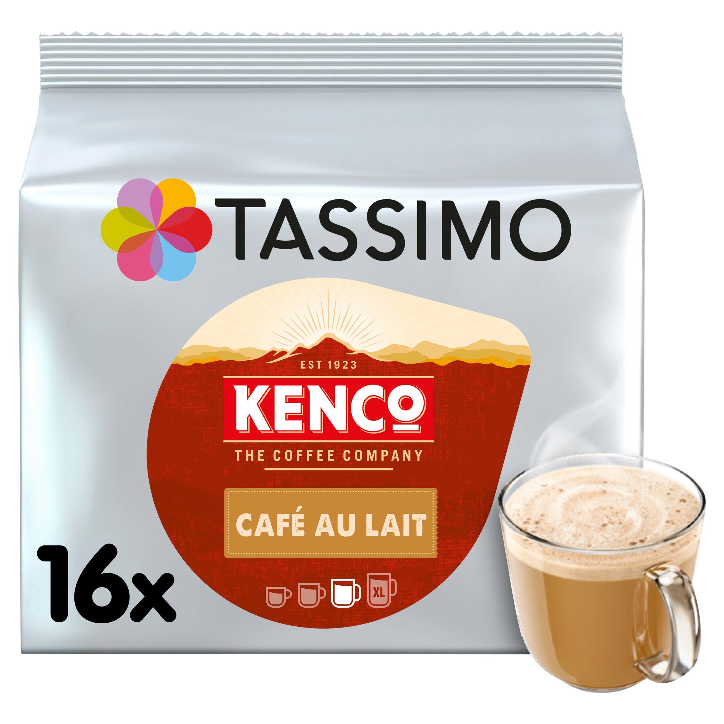 Tassimo Kenco Café Au Lait Coffee Pods x16 GOODS Sainsburys