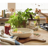 Argos Habitat Evora 4 Piece Stoneware Pasta Bowls Natural- Buy online at McGrocer